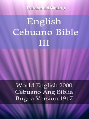 cover image of English Cebuano Bible III